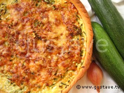 Quiche aux courgettes de Léontine