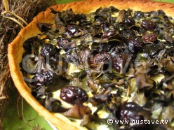 Tarte aux blettes et aux olives niçoises