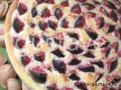 Tarte aux figues et à la crème d'amandes