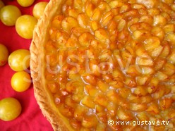 Tarte aux mirabelles