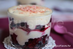 Tiramisu aux fruits rouges